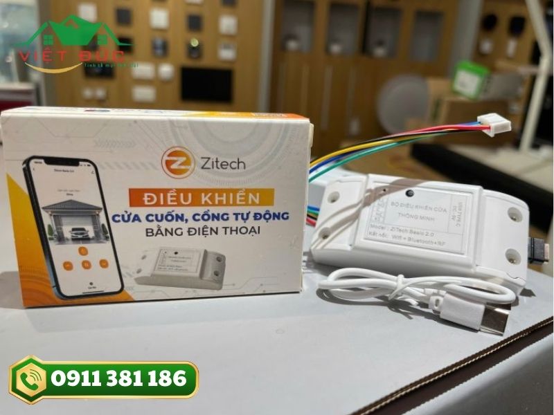Bộ điều khiển cửa cuốn qua điện thoại Zitech