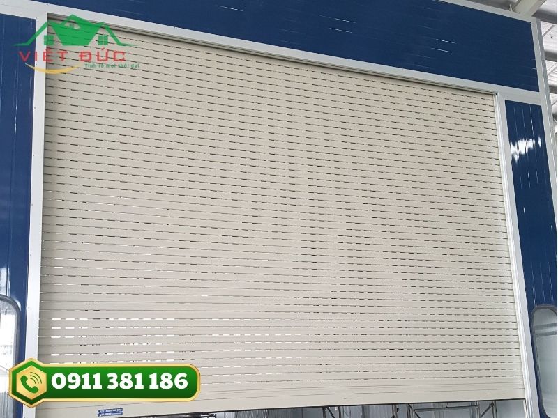 Cửa cuốn công nghệ Đức khe thoáng