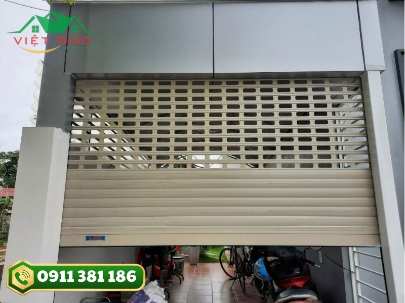 Cửa cuốn công nghệ Đức nan siêu thoáng