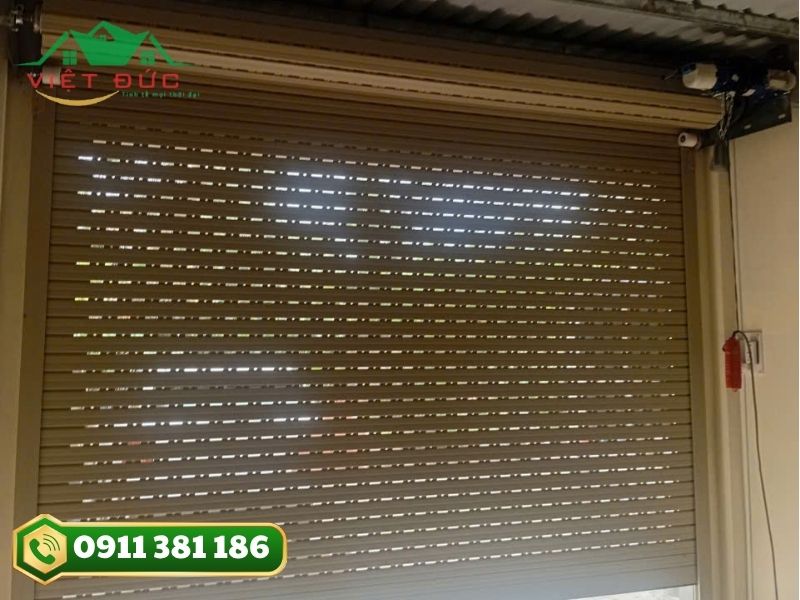 Cửa cuốn khe thoáng công nghệ Đức