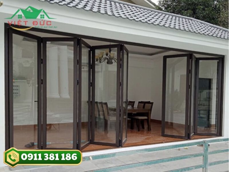 Cửa nhôm xếp trượt