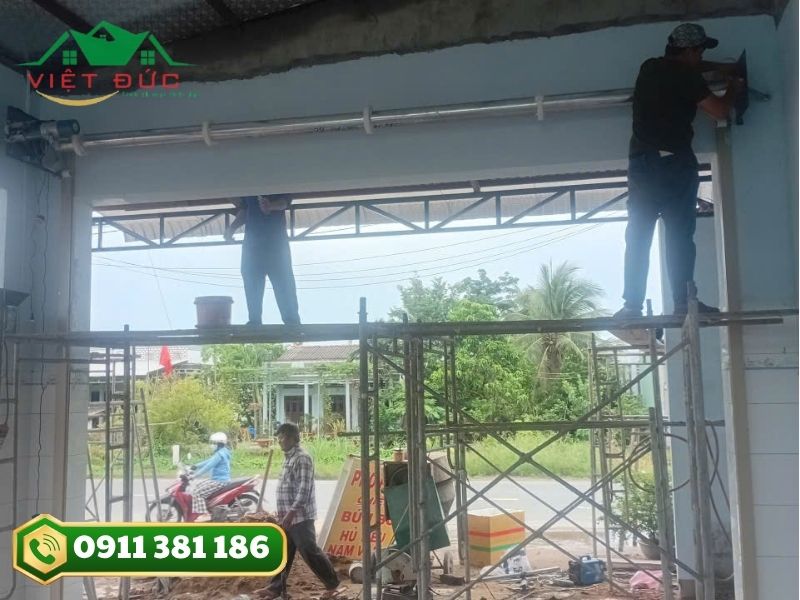 Lắp đặt cửa cuốn tại Bến Tre