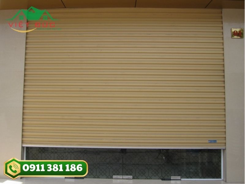 Cửa cuốn công nghệ Úc lắp đặt tại nhà khách Vĩnh Long – công trình thực tế Cửa Việt Đức