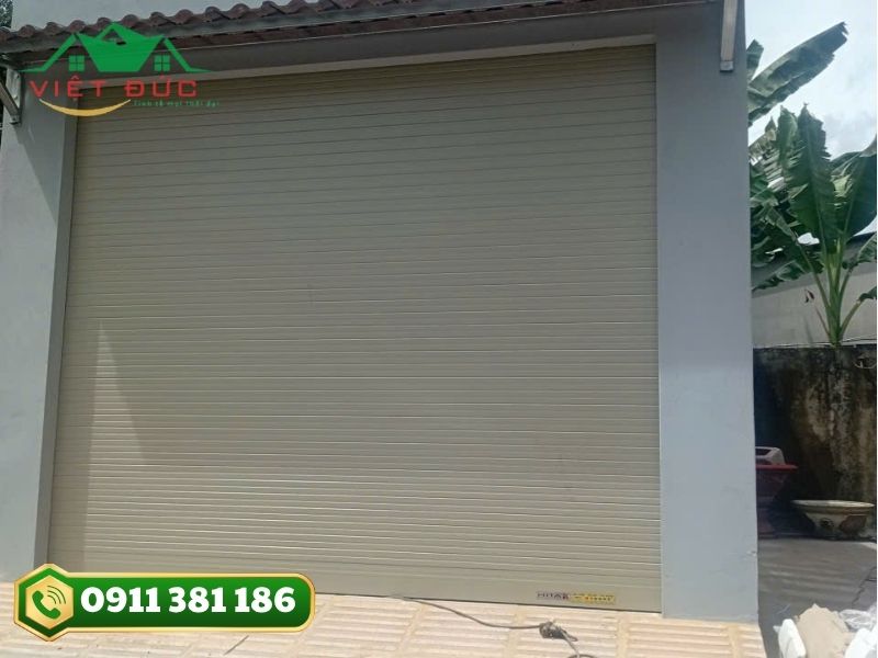 Công trình cửa cuốn công nghệ Đức nhà ở