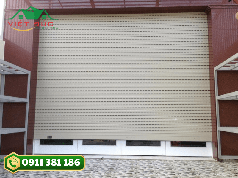 Cửa cuốn khe thoáng công nghệ Đức