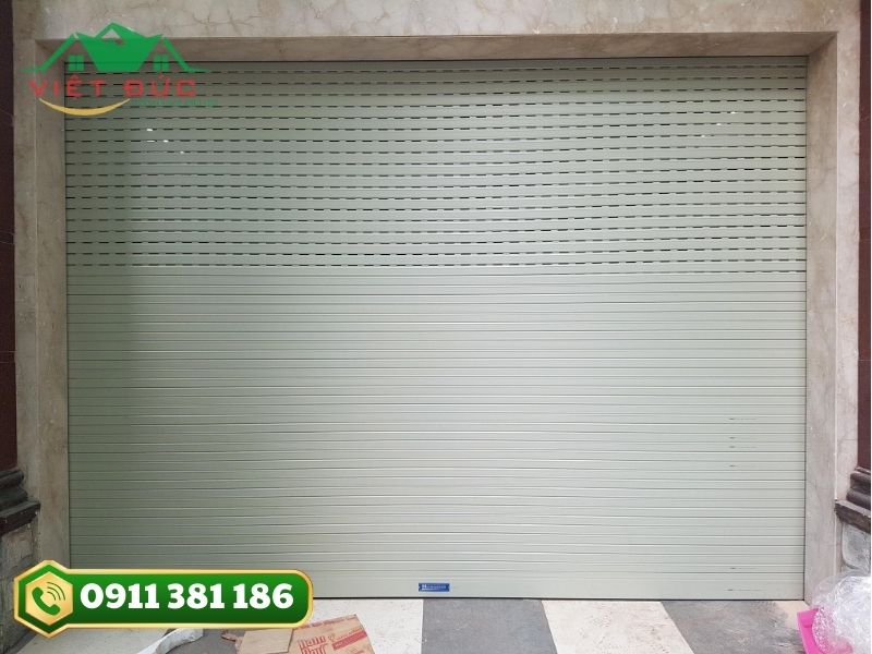 Cửa cuốn công nghệ Đức khe thoáng tại Vĩnh Long