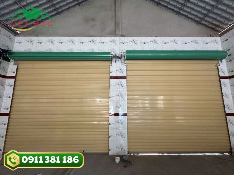 Cửa cuốn công nghệ Úc công trình tại Vĩnh Long
